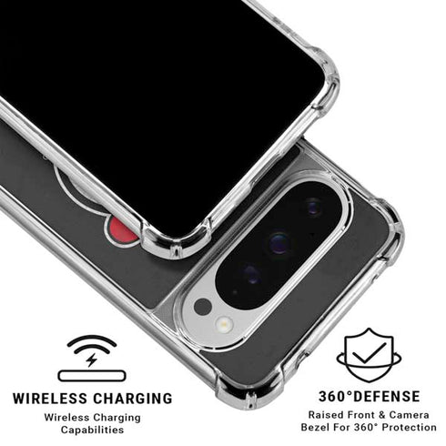 NHL New Jersey Devils Distressed Google Pixel 10 Pro XL Clear Case